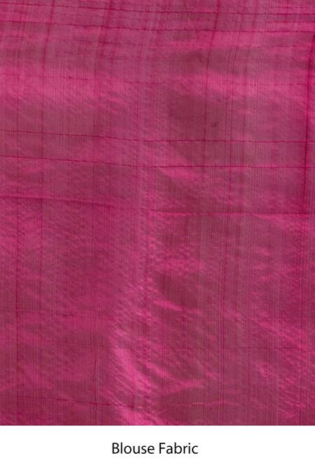 Buy Mint N Oranges Grey Chanderi Handwoven Saree With Unstitched Blouse Fabric Buy_Mint N Oranges_Grey Chanderi Handwoven Saree With Unstitched Blouse Fabric