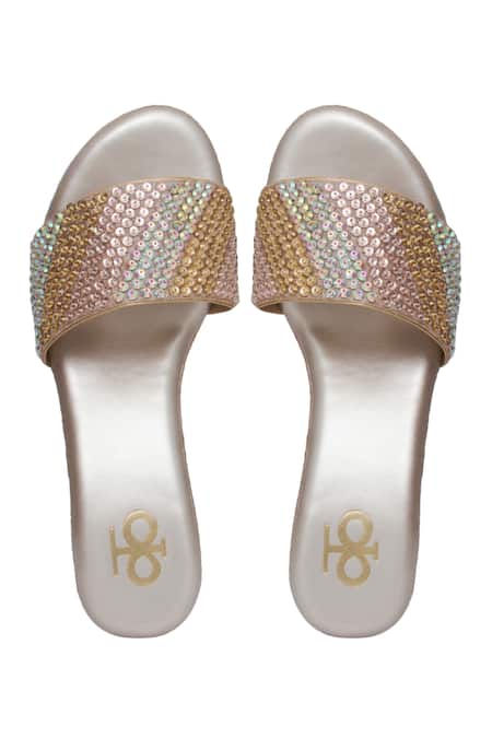 Kkarma Accessories Samara Crystal Embellished Platforms 