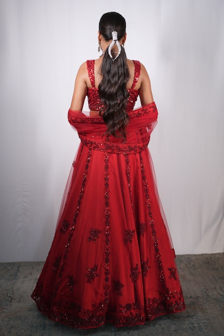 Studio Twelve 11 Sequin Embroidered Lehenga Set 