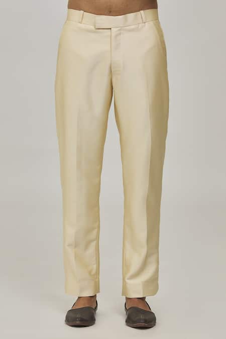 Arihant Rai Sinha Maroon Jacquard, Terrycloth, Polyester Embroidery Bandhgala Set at Aza Fashions Arihant Rai Sinha_Maroon Jacquard, Terrycloth, Polyester Embroidery Bandhgala Set _at_Aza_Fashions