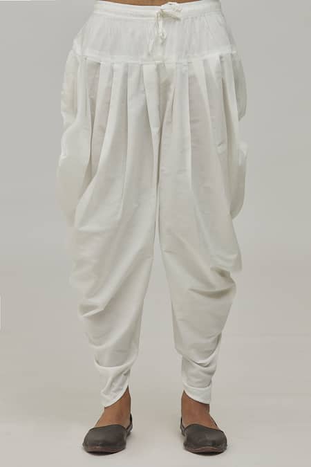 Arihant Rai Sinha_Yellow Jacquard, Silk, Cotton Woven Bright Kurta And Patiala Pant Set _at_Aza_Fashions