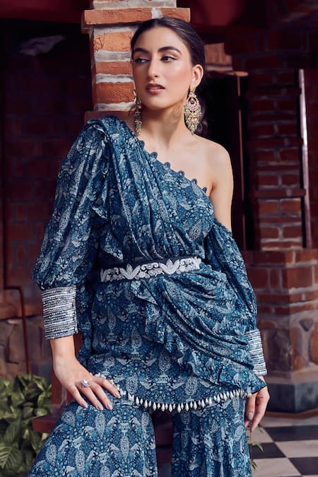 Ritika Verma Aisha Masakali Print Tunic With Gharara 