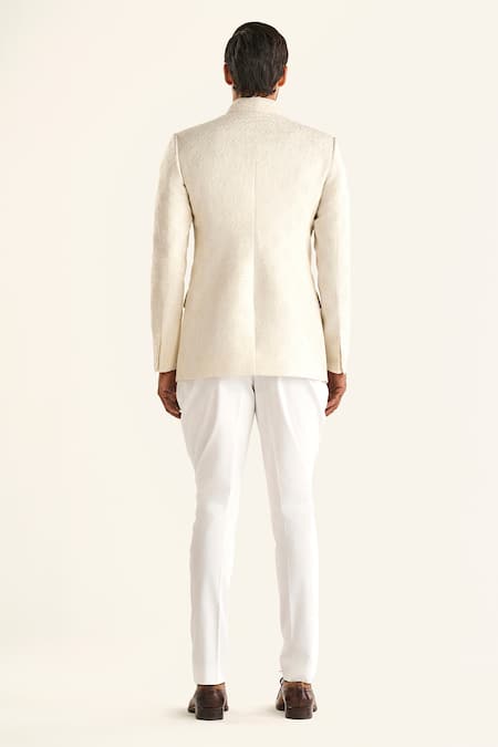 Raghavendra Rathore Jodhpur The Mahtab Woven Bandhgala 