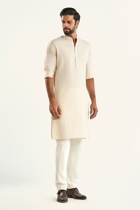 Raghavendra Rathore Jodhpur The Jantar Manatar Geometric Pattern Kurta 