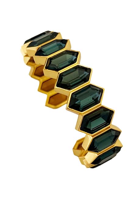 Radhika Agrawal Jewels Honeycomb Gem Bracelet 