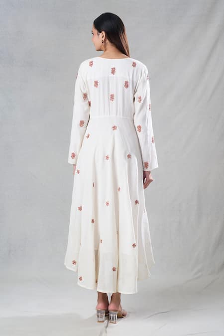 Bhusattva Sequin Placement Embroidered Kurta 