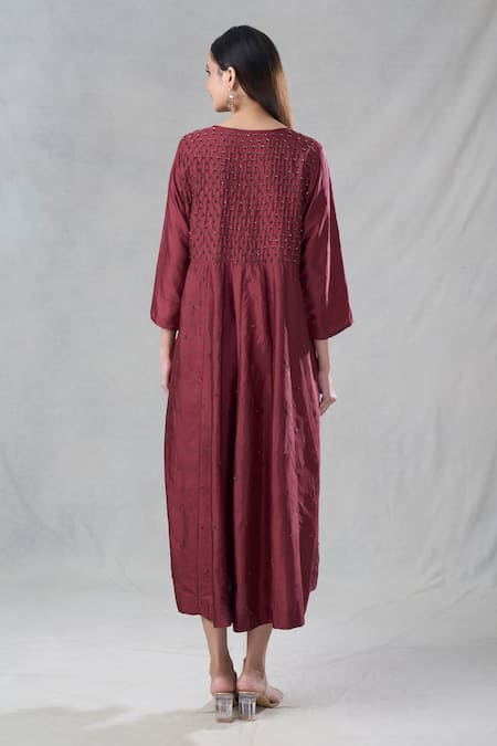 Bhusattva Sequin Work Kurta With Dupatta 