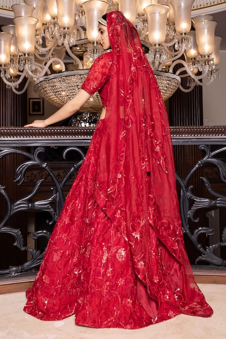 Tarisha Tholia Rooh Hand Embroidered Lehenga Set 