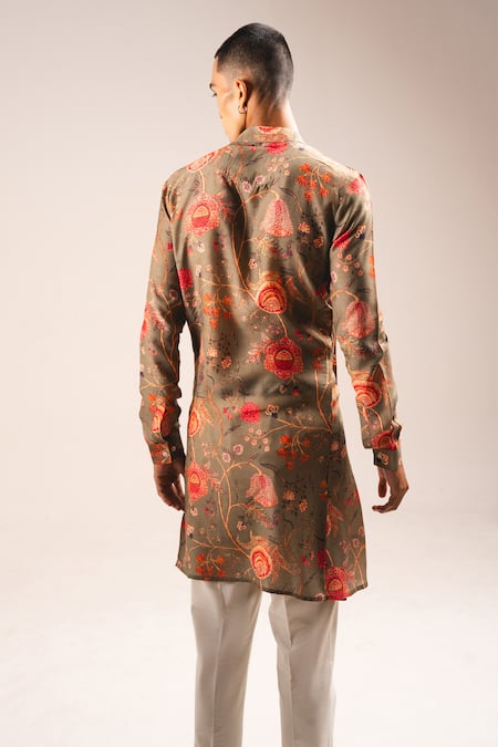 Project Bandi Garden of Eden Pleated Angrakha With Pant 