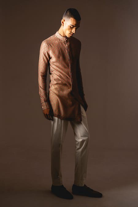 Project Bandi Marigold Floral Print Kurta & Pant Set 