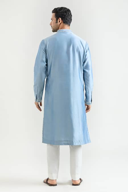 Countrymade Placed Thread Embroidered Kurta Set 