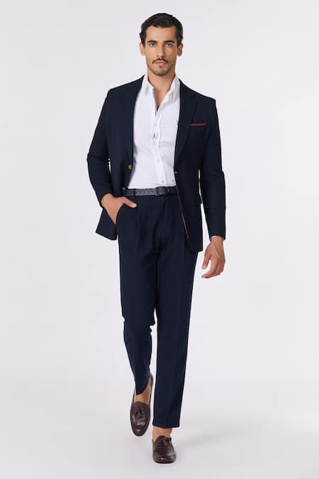 S&N by Shantnu Nikhil Solid Full Sleeve Jacket 