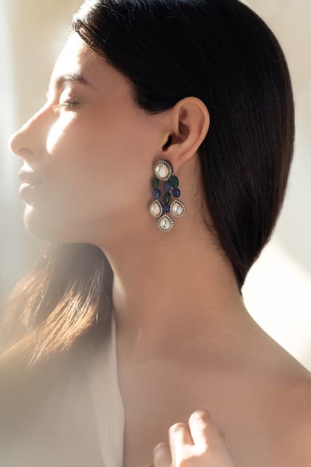 Do Taara Polki Embellished Earrings 