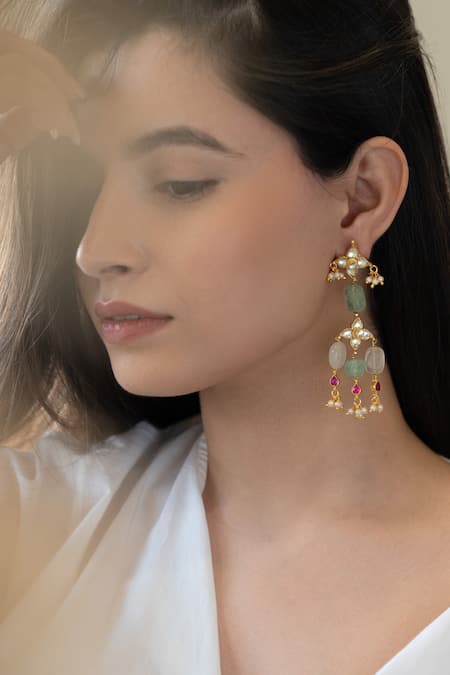 Do Taara Kundan Embellished Earrings 