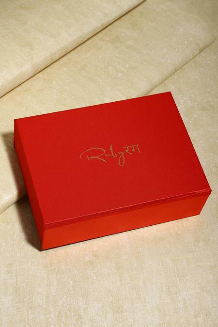 Buy Ruby Raang Green Kundan Embellished Meenakari Bangle Buy_Ruby Raang_Green Kundan Embellished Meenakari Bangle