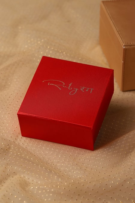 Shop Ruby Raang Green Glorius Teardrop Kundan Necklace Online at Aza Fashions Shop_Ruby Raang_Green Glorius Teardrop Kundan Necklace _Online_at_Aza_Fashions