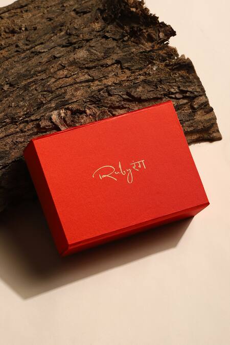 Shop Ruby Raang Yellow Quad Bloom Kundan And Crystal Stone Embellished Choker Online at Aza Fashions Shop_Ruby Raang_Yellow Quad Bloom Kundan And Crystal Stone Embellished Choker _Online_at_Aza_Fashions