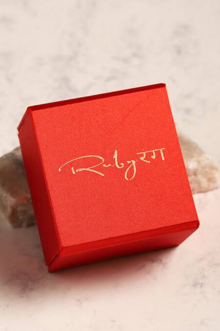 Buy Ruby Raang Blue Stones, Zari Embellished Kundan Bangle Buy_Ruby Raang_Blue Stones, Zari Embellished Kundan Bangle