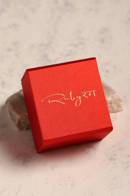 Buy Ruby Raang Gold Plated Kundan Embellished Enamelled Bangle - Single Pc Buy_Ruby Raang_Gold Plated Kundan Embellished Enamelled Bangle - Single Pc