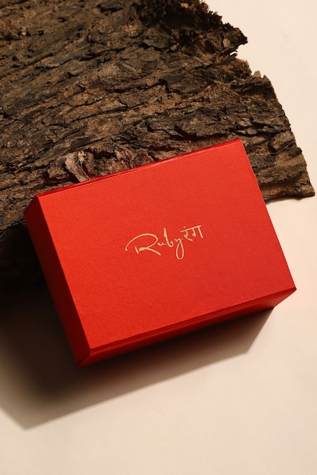 Shop Ruby Raang Gold Plated Teardrop Kundan Embellished Mathapatti Online at Aza Fashions Shop_Ruby Raang_Gold Plated Teardrop Kundan Embellished Mathapatti _Online_at_Aza_Fashions