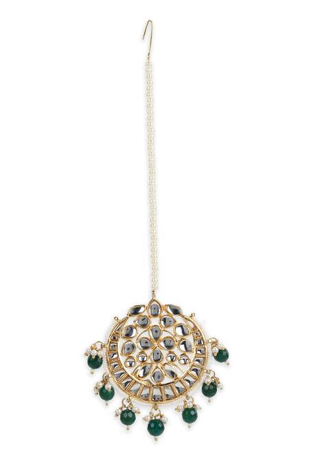 Ruby Raang Gold Plated Stones Kundan Embellished Choker Necklace Set at Aza Fashions Ruby Raang_Gold Plated Stones Kundan Embellished Choker Necklace Set _at_Aza_Fashions