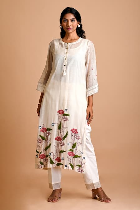 Mityan Osmunda Embroidered Kurta Pant Set 