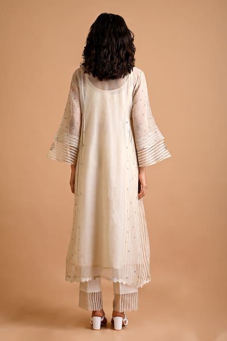 Mityan Primrose Embroidered Tunic With Inner 