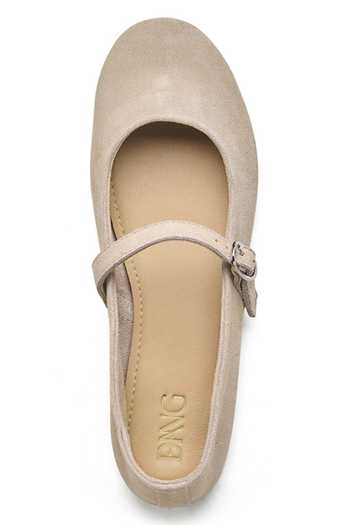 Buy Dang Shoes Off White Around Solid Buckle Strap Ballerinas Online at Aza Fashions Buy_Dang Shoes_Off White Around Solid Buckle Strap Ballerinas_Online_at_Aza_Fashions