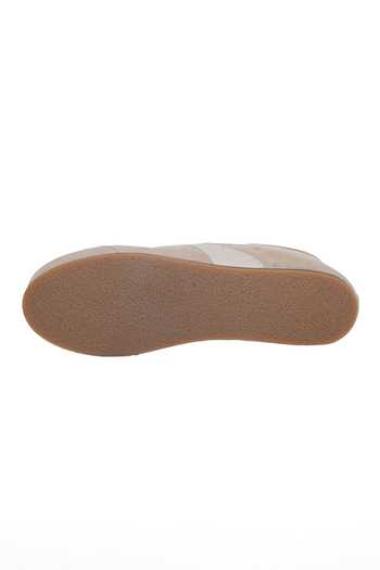 Dang Shoes_Beige Boxing Lace Up Slip On Sneakers _Online_at_Aza_Fashions