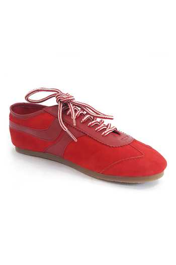 Dang Shoes Colorblocked Genuine Leather Sneakers 