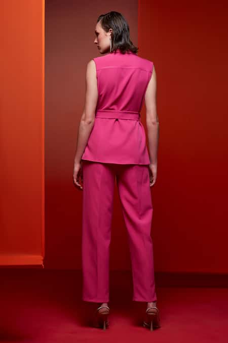 House Of Zeniaa Hot Mess Embellished Shirt 