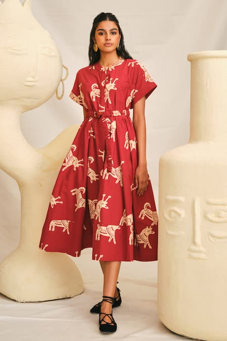 Jodi Gond Day Printed Dress 