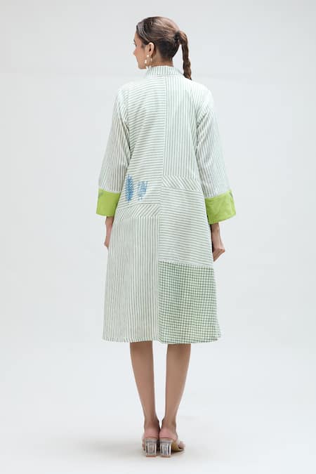 Ibai Bulbul Woven Dress With Inner 