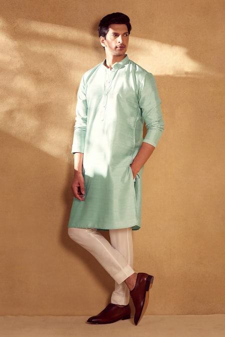 Shop Aariyana Couture Green Silk, Polyester Embroidery, Mirrors Floral Bundi Kurta Set Online at Aza Fashions Shop_Aariyana Couture_Green Silk, Polyester Embroidery, Mirrors Floral Bundi Kurta Set _Online_at_Aza_Fashions