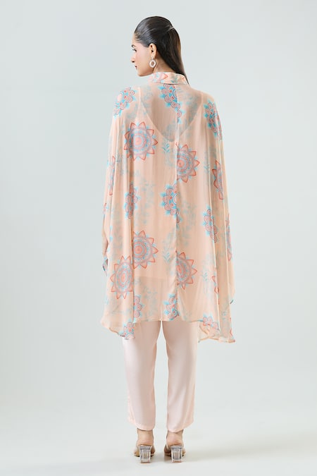 Seams Pret And Couture Alohi Mandala Print Kaftan With Pant 