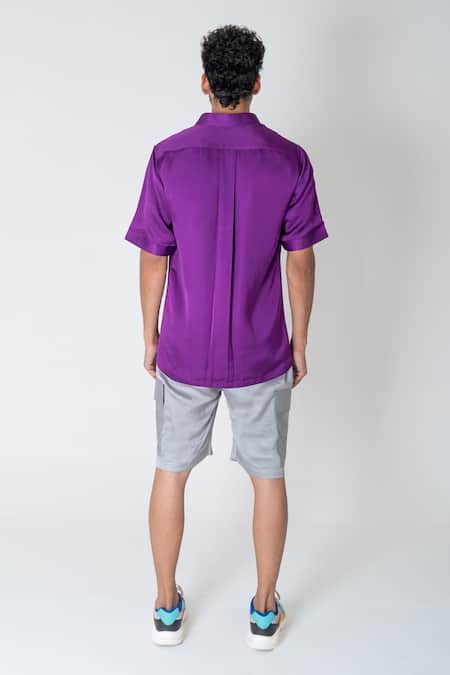 Neora By Nehal Chopra Braid Placement Embroidered Shirt 