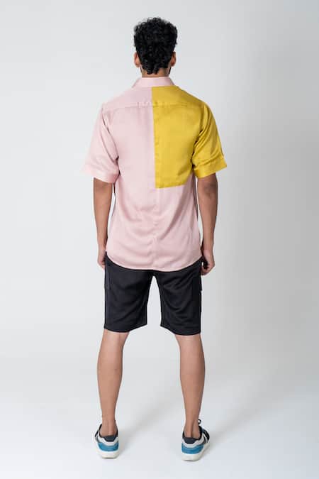 Neora By Nehal Chopra Colorblock Shirt 