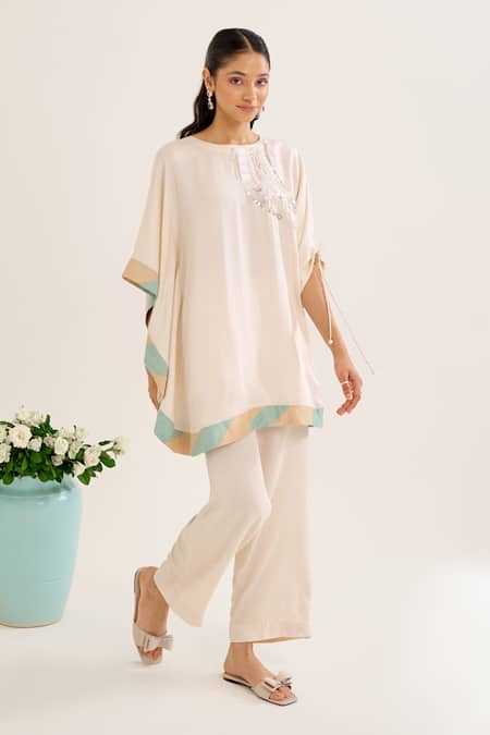 Siyona by Ankurita Mallika Embroidered Kurta & Pant Co-ord Set 