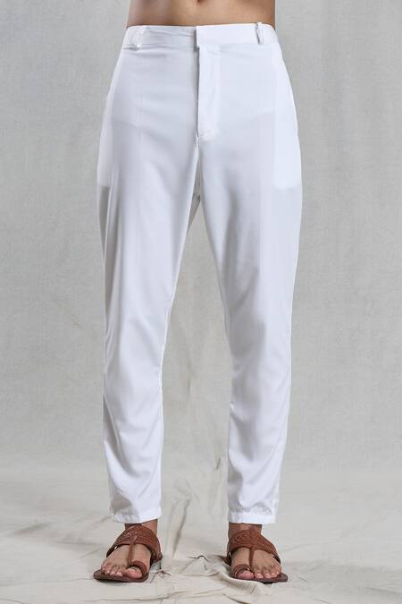 Arihant Rai Sinha Blue Silk, Polyester, Viscose Embroidery Thread Kurta With Pant at Aza Fashions Arihant Rai Sinha_Blue Silk, Polyester, Viscose Embroidery Thread Kurta With Pant _at_Aza_Fashions