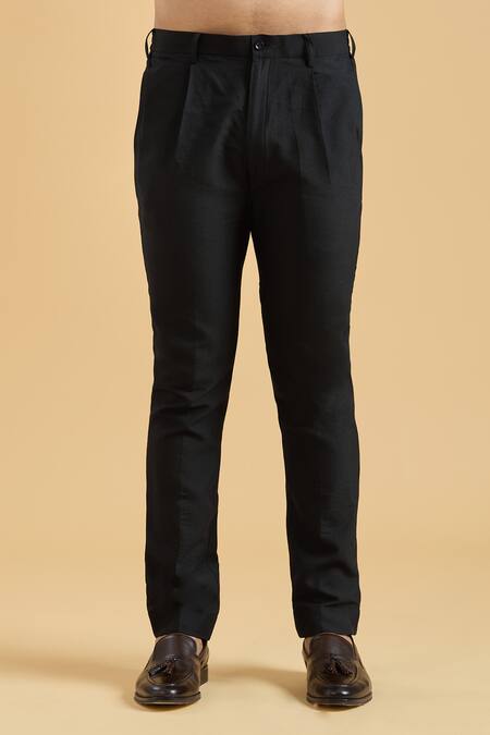 Arihant Rai Sinha Black Silk Embroidery Floral Thread Sherwani With Kurta Set at Aza Fashions Arihant Rai Sinha_Black Silk Embroidery Floral Thread Sherwani With Kurta Set_at_Aza_Fashions