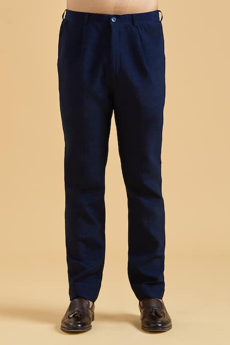 Buy Arihant Rai Sinha Blue Silk Sequins, Embroidery Sherwani And Kurta Set Buy_Arihant Rai Sinha_Blue Silk Sequins, Embroidery Sherwani And Kurta Set