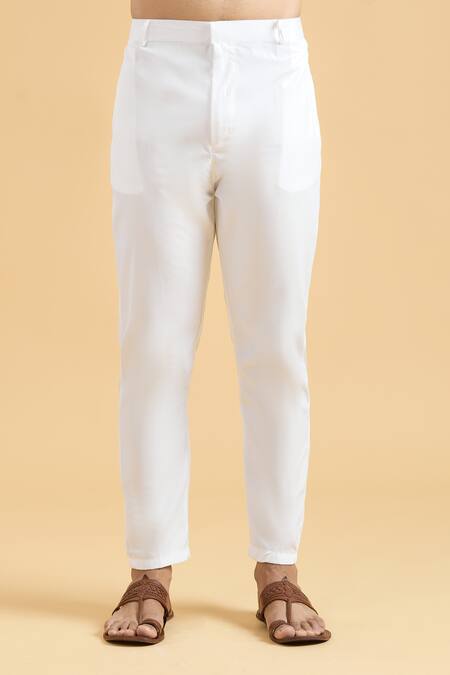 Buy Arihant Rai Sinha Brown Linen, Silk, Polyester, Viscose Mirrors Geometric Placket Kurta With Pant Buy_Arihant Rai Sinha_Brown Linen, Silk, Polyester, Viscose Mirrors Geometric Placket Kurta With Pant