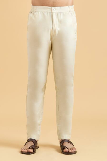 Arihant Rai Sinha Green Silk, Polyester, Viscose Solid Straight Kurta With Pant at Aza Fashions Arihant Rai Sinha_Green Silk, Polyester, Viscose Solid Straight Kurta With Pant_at_Aza_Fashions