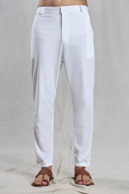 Arihant Rai Sinha Purple Cotton Embroidery Chikankari Work Kurta With Pant at Aza Fashions Arihant Rai Sinha_Purple Cotton Embroidery Chikankari Work Kurta With Pant_at_Aza_Fashions