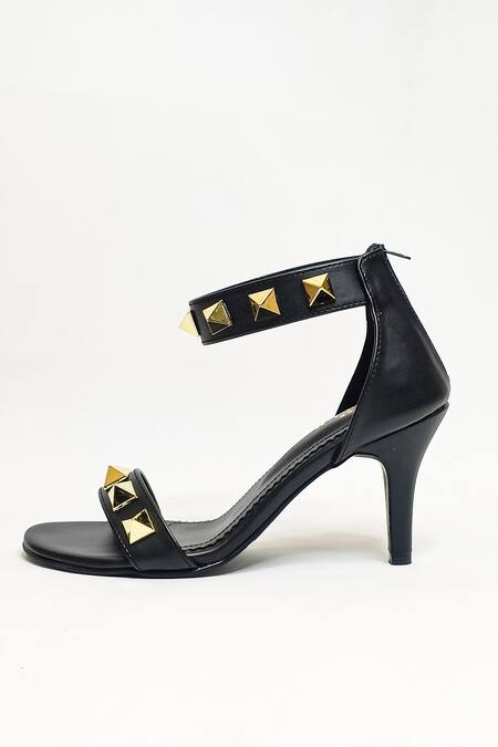 Buy The Alter Black Asher Studs Embellished Stiletto Heels Online at Aza Fashions Buy_The Alter_Black Asher Studs Embellished Stiletto Heels _Online_at_Aza_Fashions