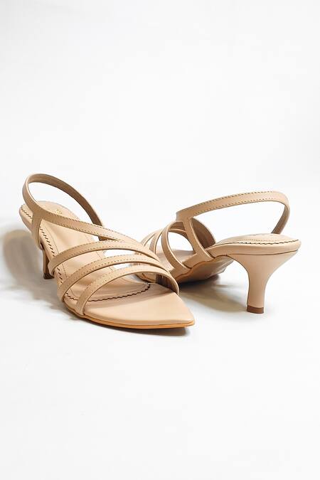 The Alter Beige Kiara Pointed Toes Stiletto Heels Online at Aza Fashions The Alter_Beige Kiara Pointed Toes Stiletto Heels _Online_at_Aza_Fashions