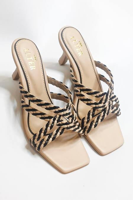 Shop The Alter Beige Bellezza Braided Strappy Stilletos Online at Aza Fashions Shop_The Alter_Beige Bellezza Braided Strappy Stilletos _Online_at_Aza_Fashions