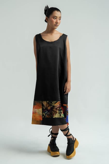 TIL Panchi Print Slip Dress 