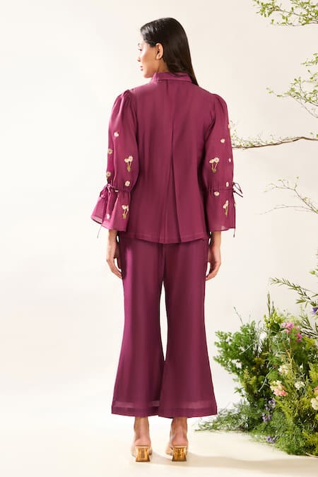 Meadow Floral Hand Embroidered Shirt 