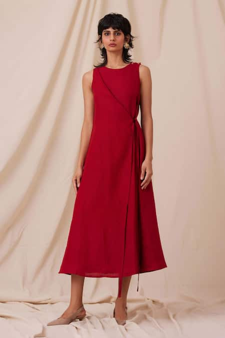 The Summer House Yola Solid Dress 